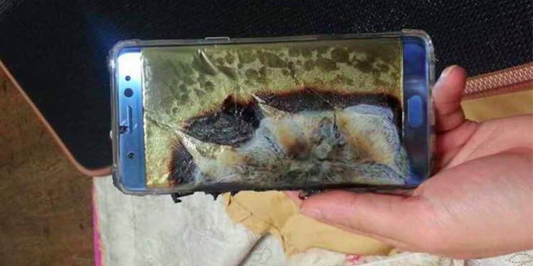 Cell repair - Repair Express - Melted Samsung Note 7
