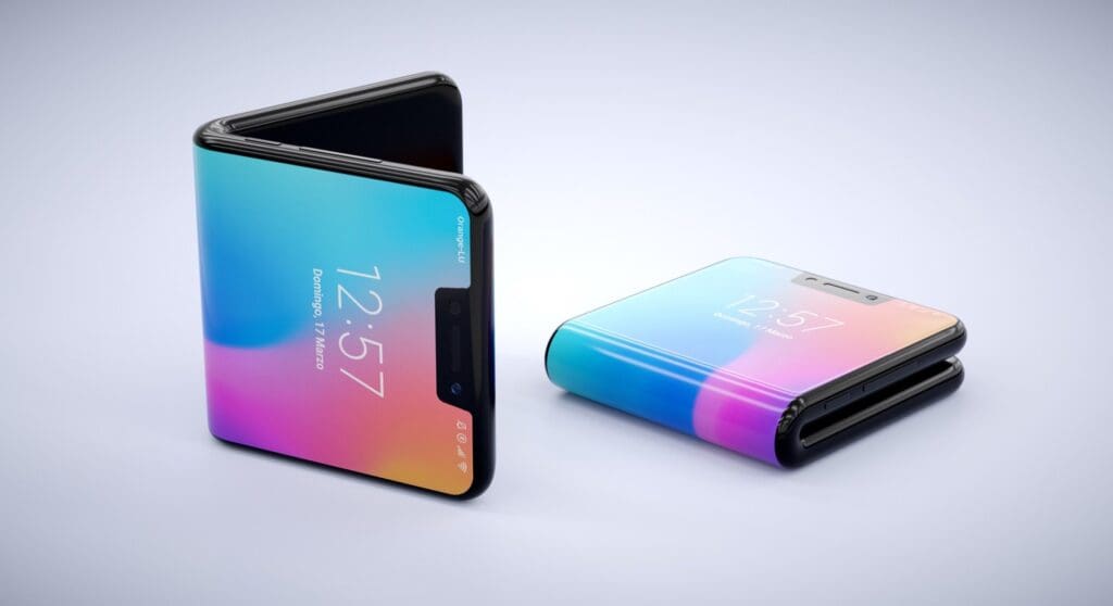 foldable cell phone design concept