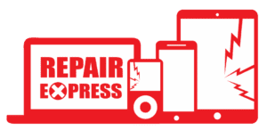 Repair Express electronics repair logo in Vernon, Kelowna, and Penticton